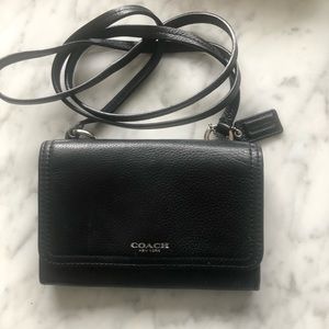 Coach crossbody wallet purse